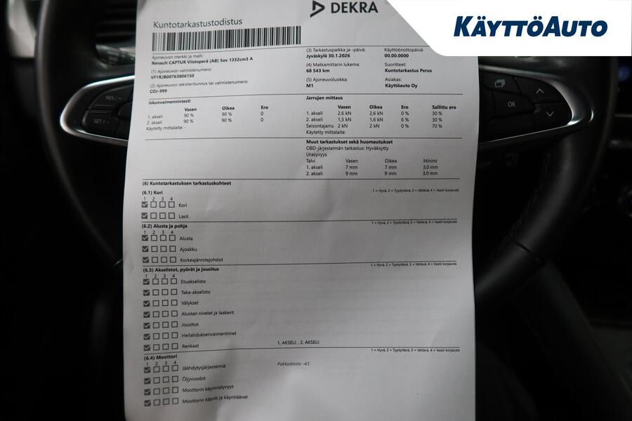 Renault Captur vaihtoauto