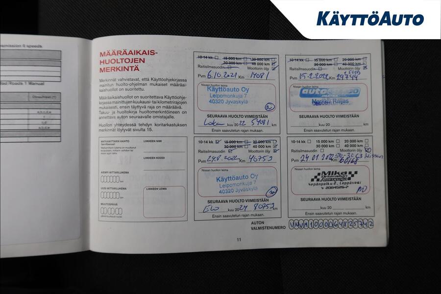 Nissan NV400 vaihtoauto