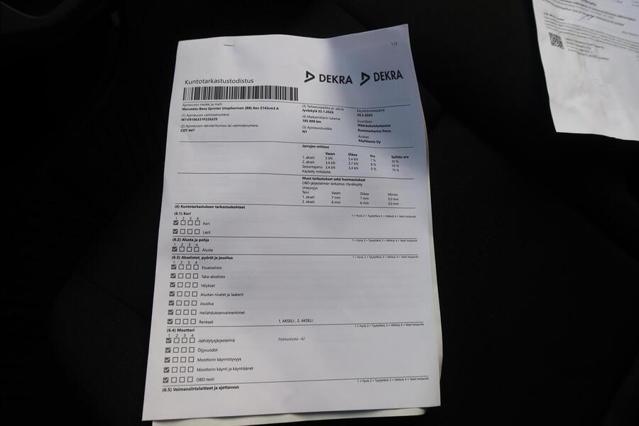 Mercedes-Benz Sprinter vaihtoauto