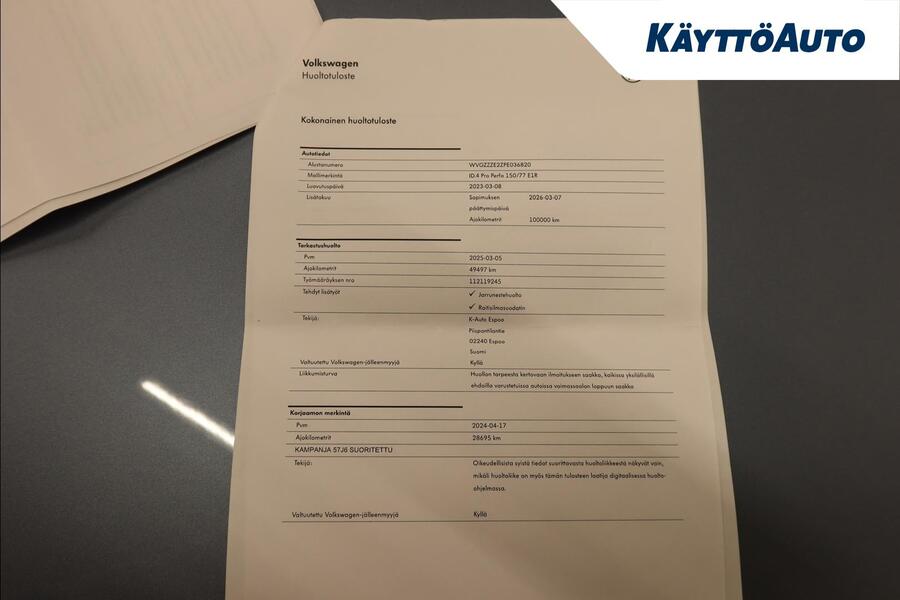 Volkswagen ID.4 vaihtoauto