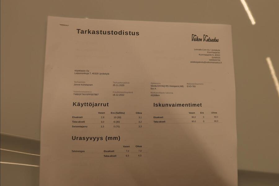 Skoda Enyaq vaihtoauto