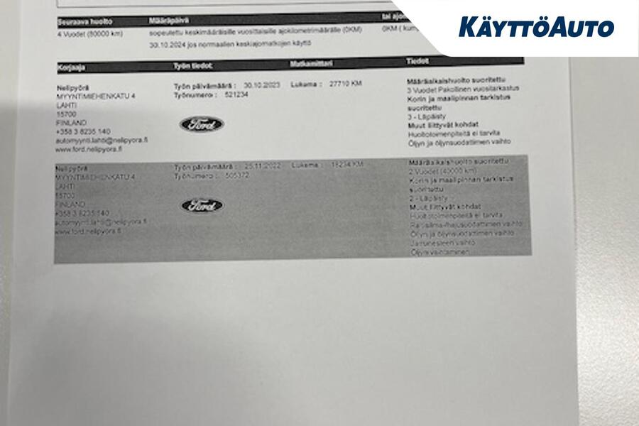 Ford Transit vaihtoauto