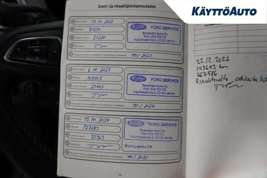 Ford Kuga vaihtoauto