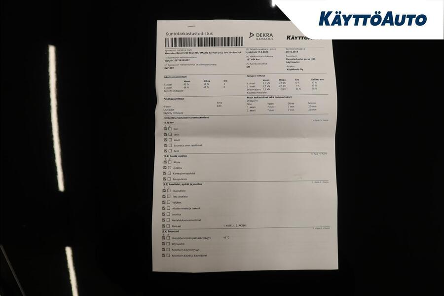 Mercedes-Benz E vaihtoauto