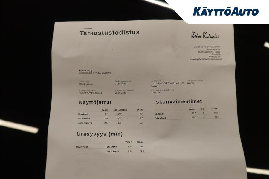 Skoda Enyaq vaihtoauto