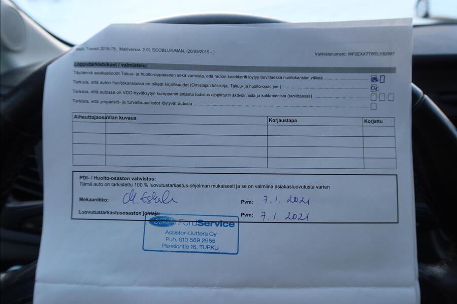 Ford Transit vaihtoauto