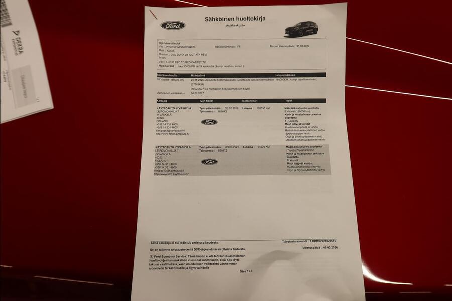 Ford Kuga vaihtoauto