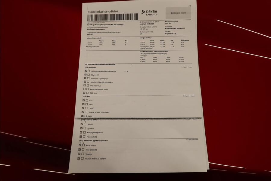 Ford Kuga vaihtoauto