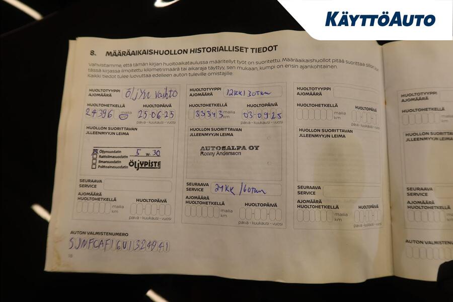 Nissan Juke vaihtoauto