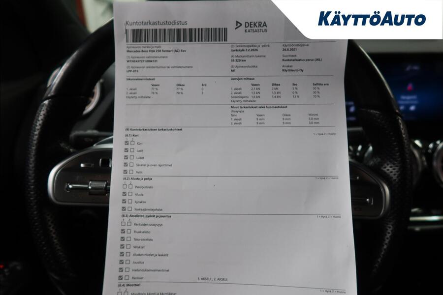 Mercedes-Benz EQA vaihtoauto