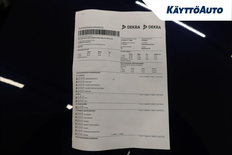 Mercedes-Benz S vaihtoauto