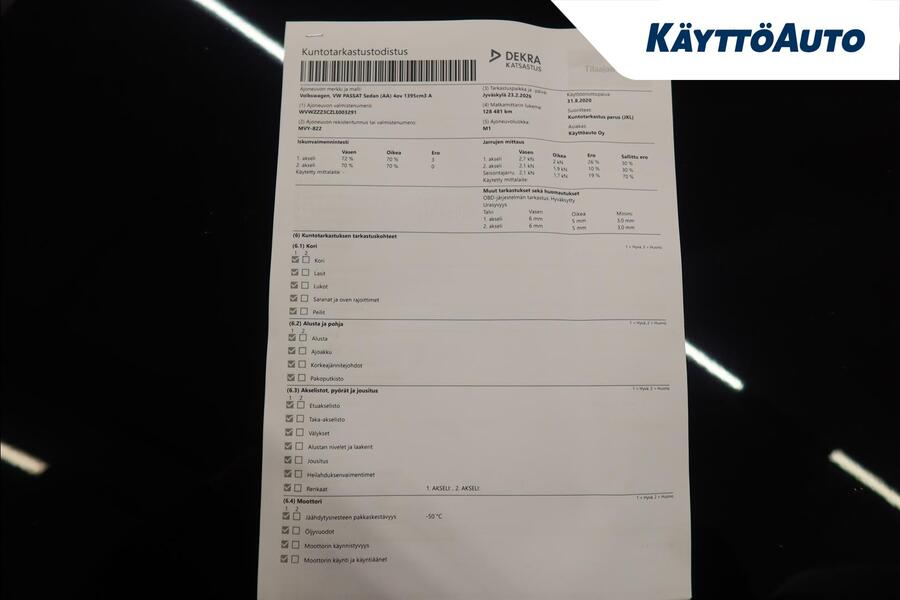 Volkswagen Passat vaihtoauto