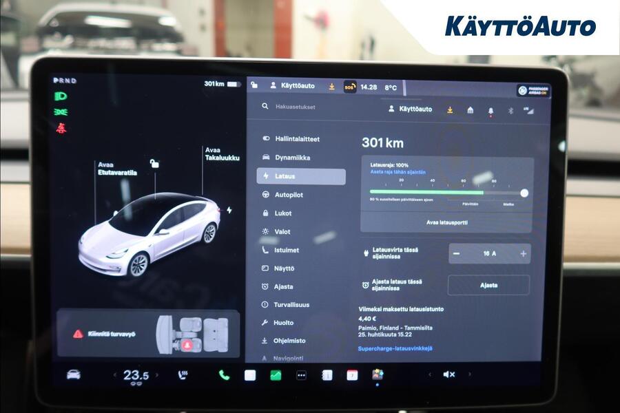 Tesla Model 3 vaihtoauto