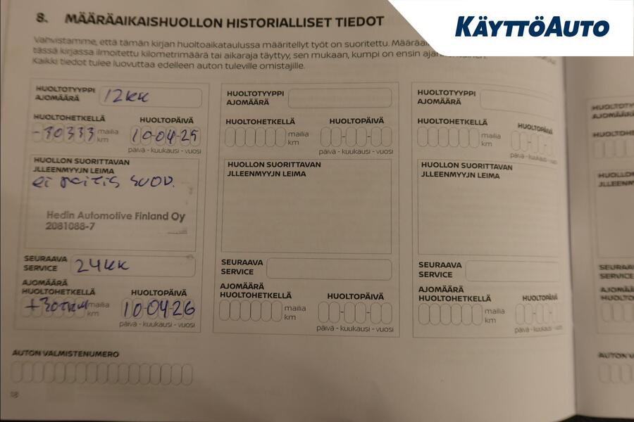 Nissan Qashqai vaihtoauto