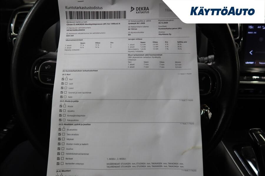 Citroën C5 Aircross vaihtoauto