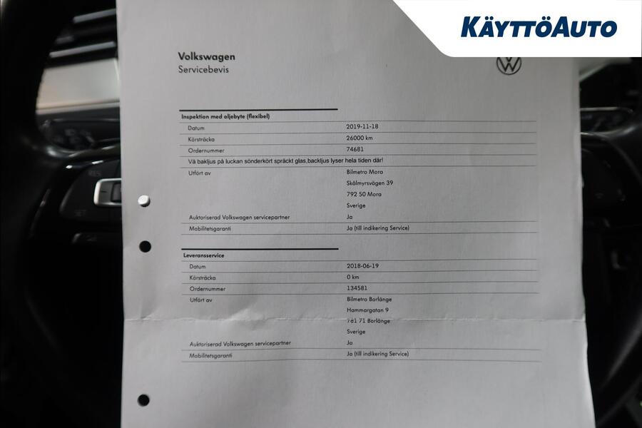 Volkswagen Passat vaihtoauto