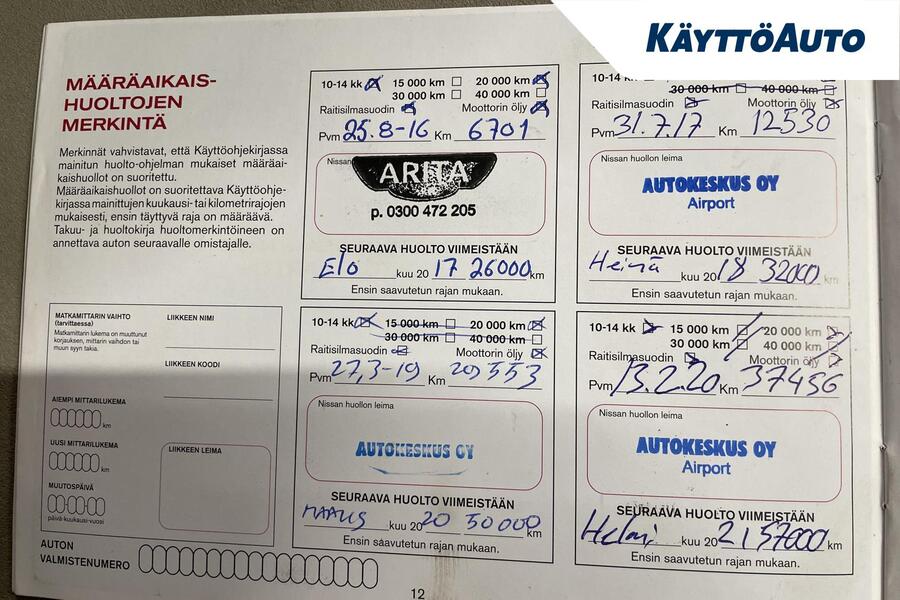 Nissan Qashqai vaihtoauto