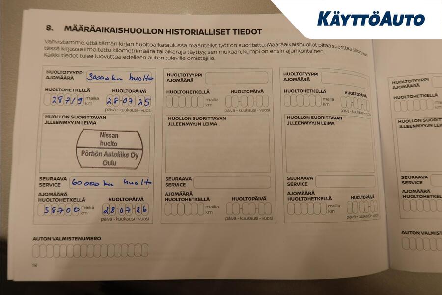 Nissan Qashqai vaihtoauto