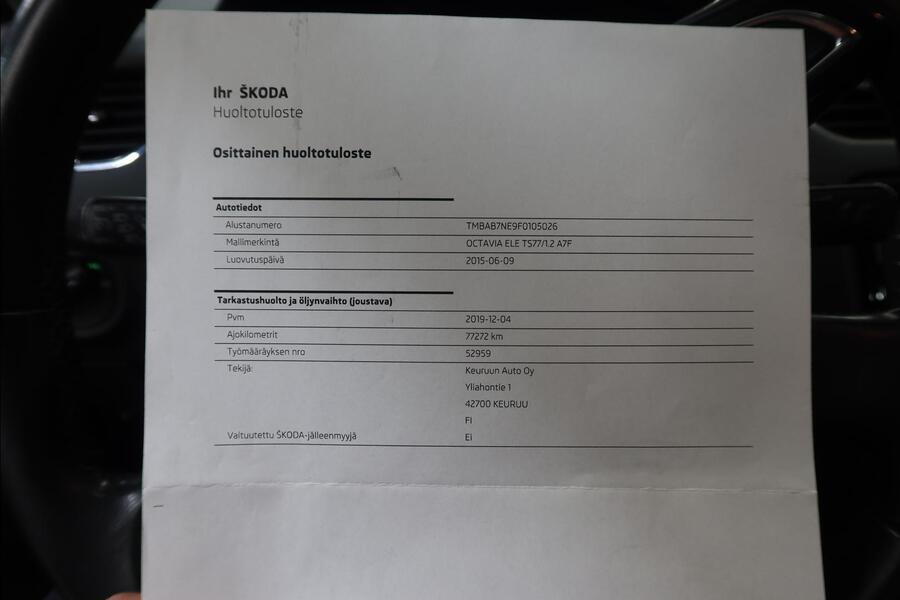 Skoda Octavia vaihtoauto