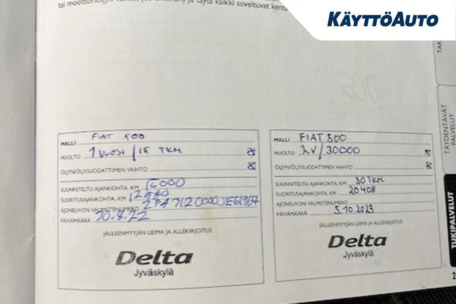Fiat 500 vaihtoauto