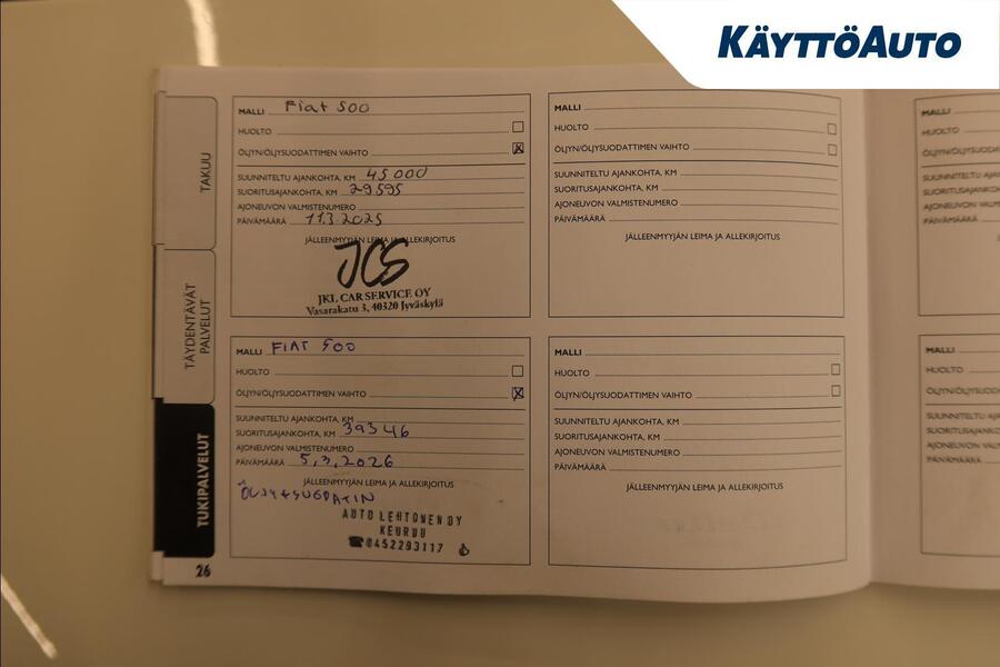 Fiat 500 vaihtoauto