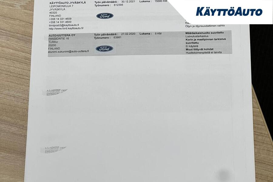 Ford Fiesta vaihtoauto