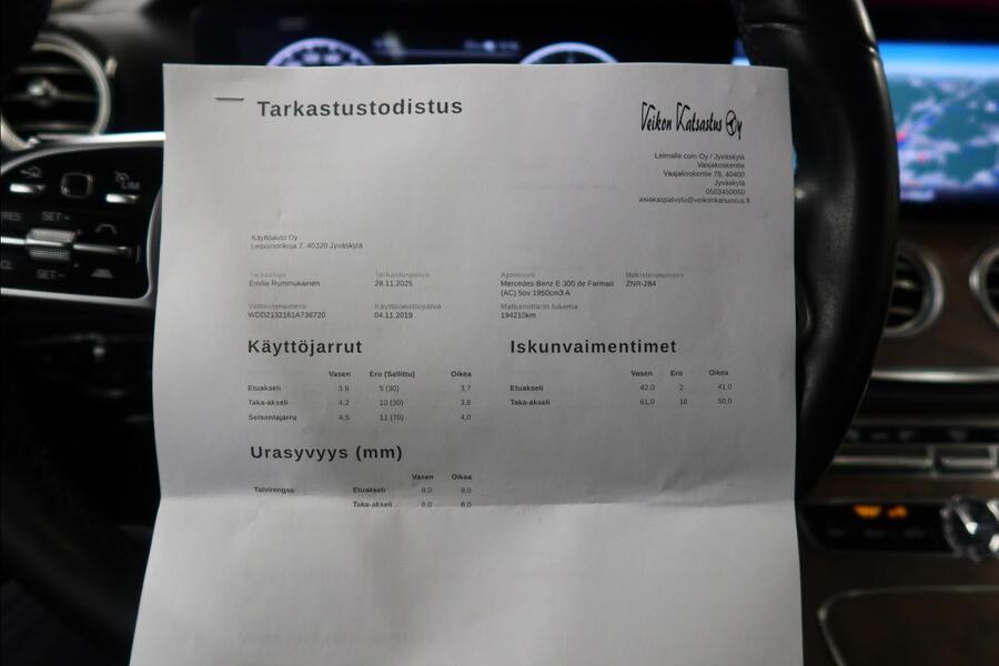 Mercedes-Benz E vaihtoauto