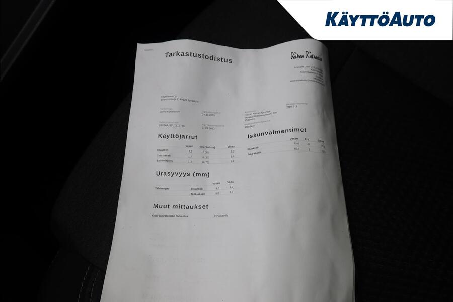 Nissan Qashqai vaihtoauto