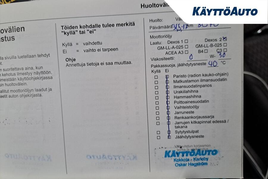 Opel Astra vaihtoauto