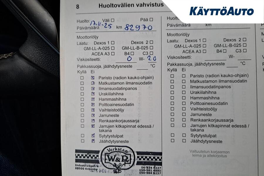 Opel Astra vaihtoauto