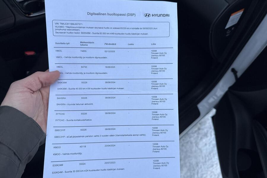 Hyundai Tucson vaihtoauto