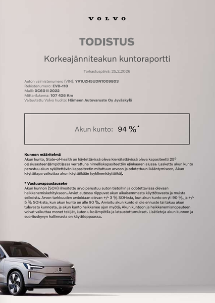 Volvo XC60 vaihtoauto