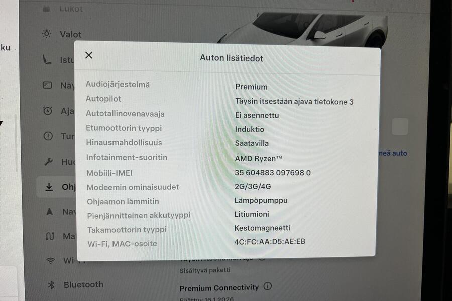 Tesla Model Y vaihtoauto