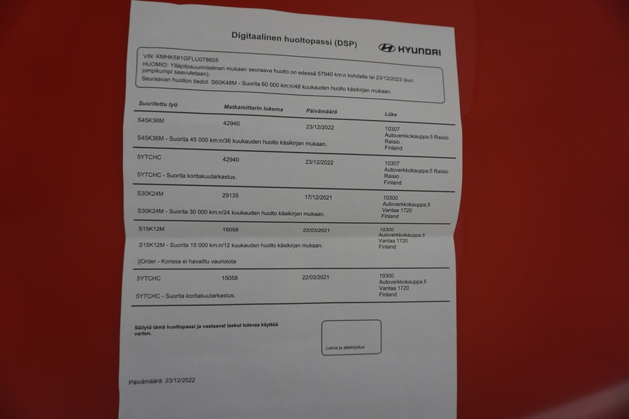 Hyundai Kona vaihtoauto