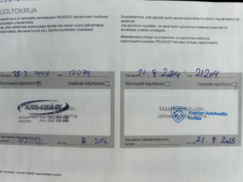 Peugeot e-2008 vaihtoauto