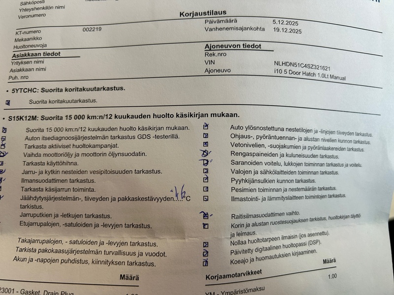 Hyundai i10 vaihtoauto