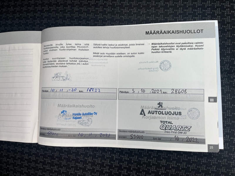 Peugeot 308 vaihtoauto