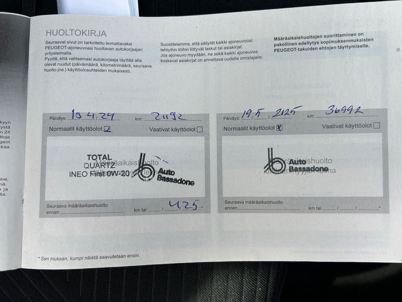 Peugeot 308 vaihtoauto