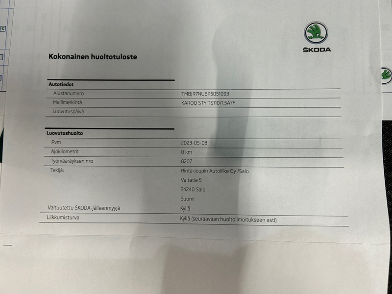 Skoda Karoq vaihtoauto