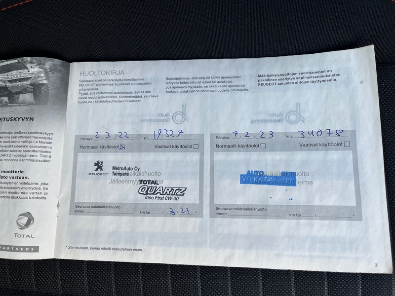 Peugeot 208 vaihtoauto