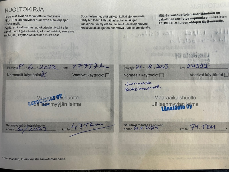 Peugeot 3008 vaihtoauto