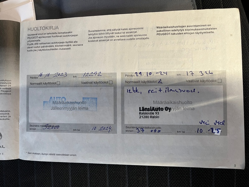 Peugeot 2008 vaihtoauto