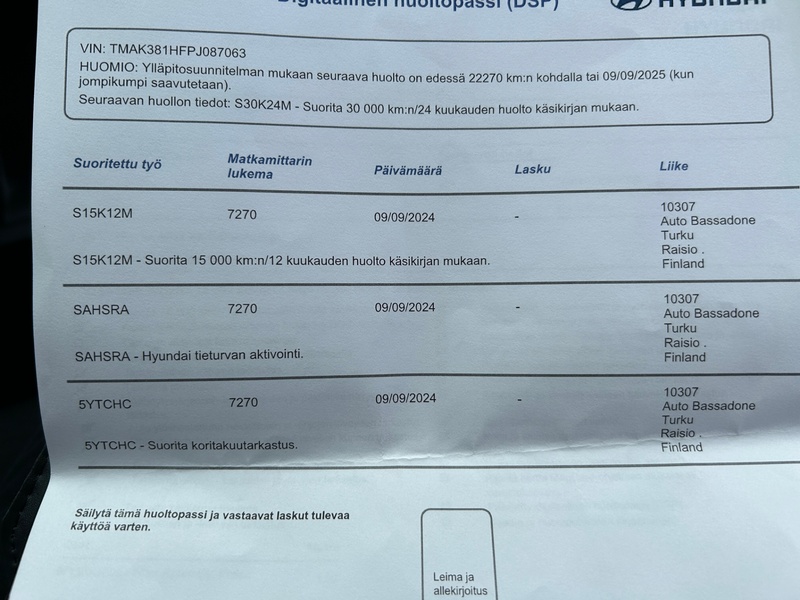 Hyundai Kona vaihtoauto