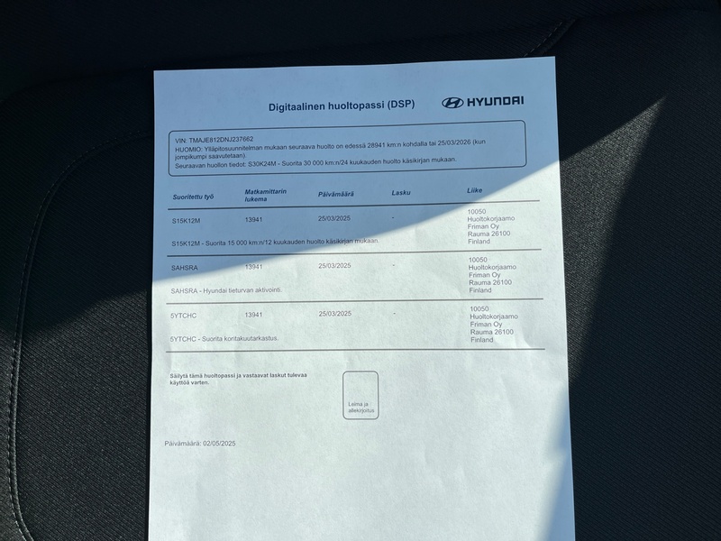 Hyundai Tucson vaihtoauto