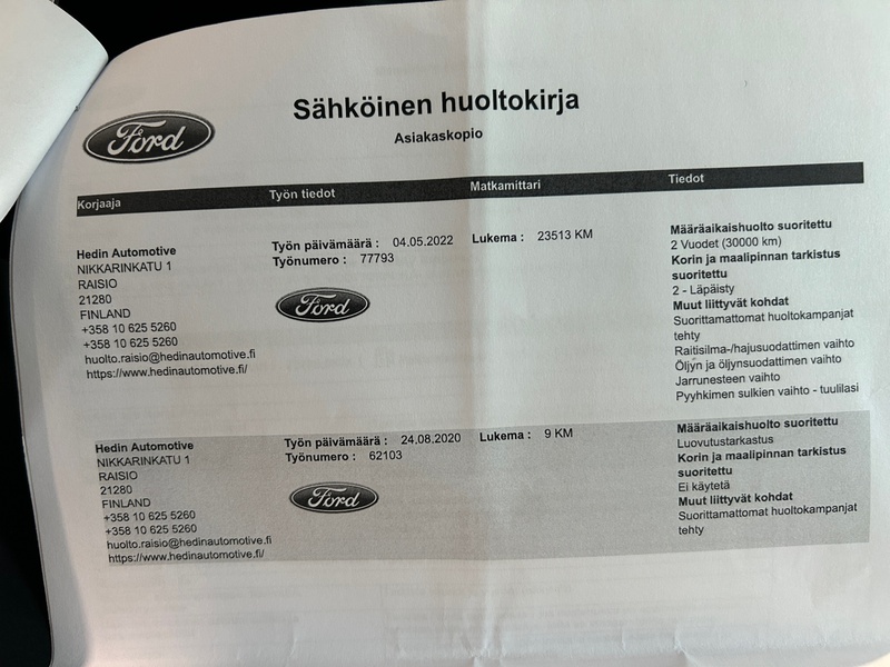 Ford Kuga vaihtoauto