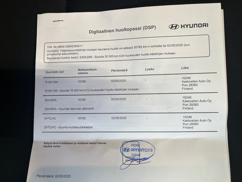 Hyundai i20 Hatchback vaihtoauto