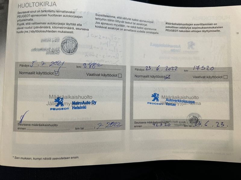 Peugeot 308 vaihtoauto