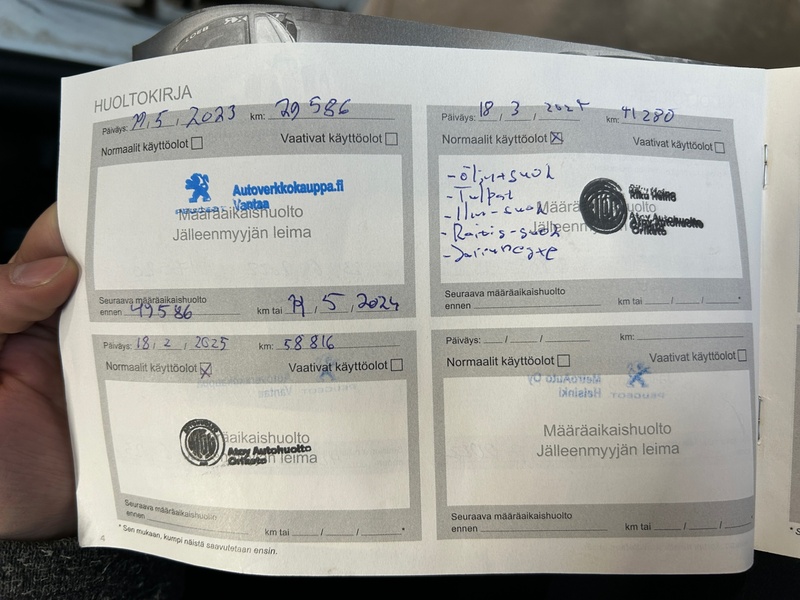 Peugeot 308 vaihtoauto