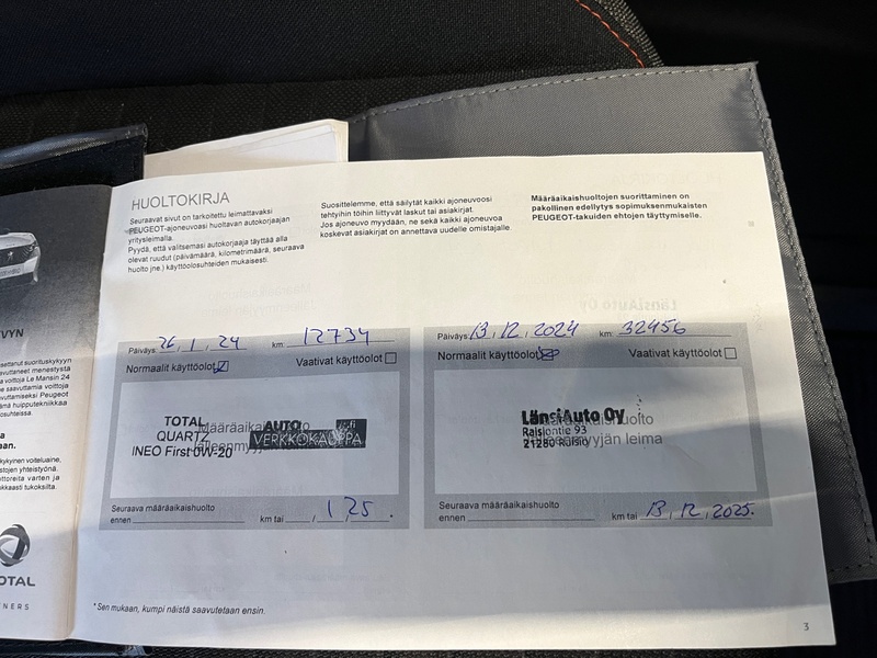 Peugeot 208 vaihtoauto