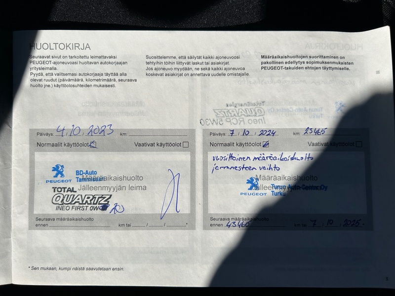 Peugeot 308 vaihtoauto